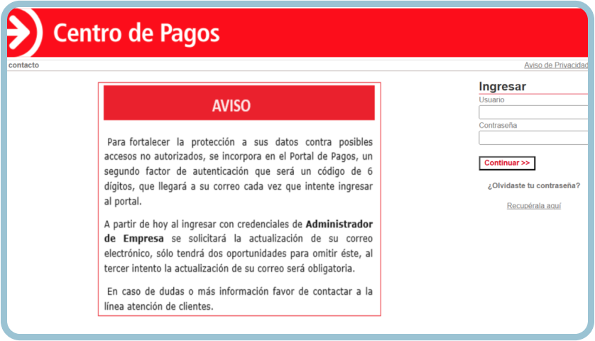 Múltiples canales de venta.