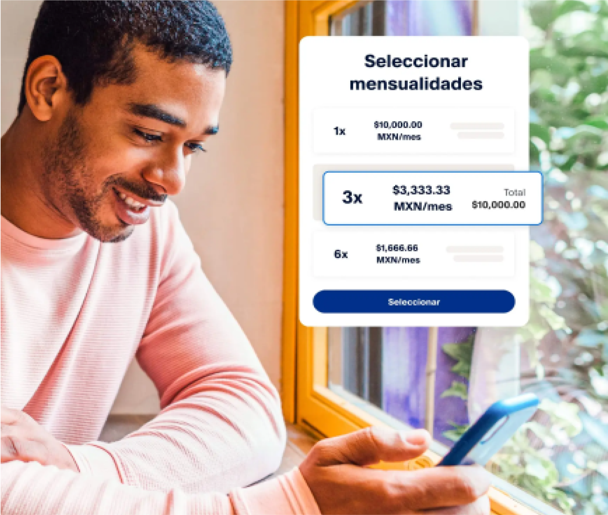 Ve un paso por delante con Meses Sin Intereses.